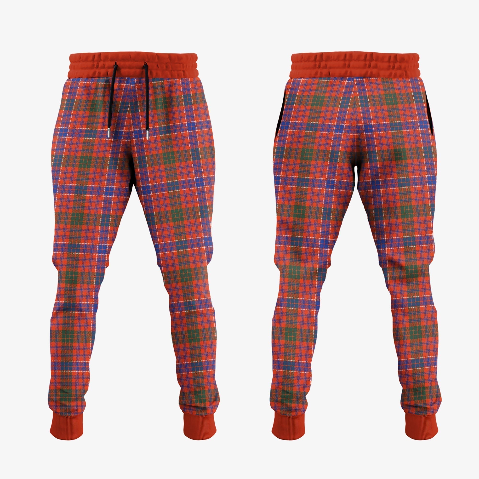 Clan MacRae Ancient Tartan Crest Jogger Sweatpants CD78 Clan MacRae Tartan Today   