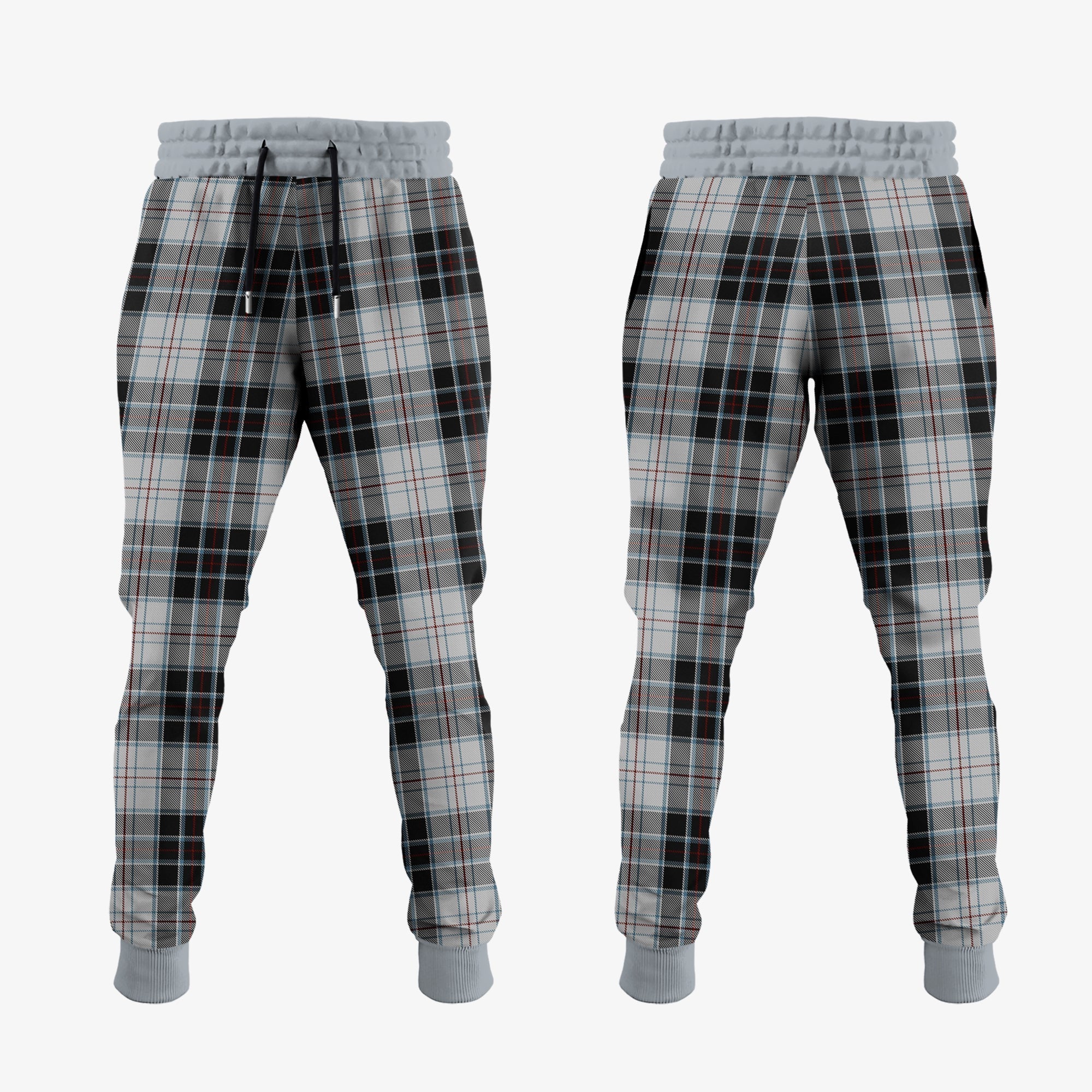 Clan MacRae Dress Tartan Crest Jogger Sweatpants GO46 Clan MacRae Tartan Today   