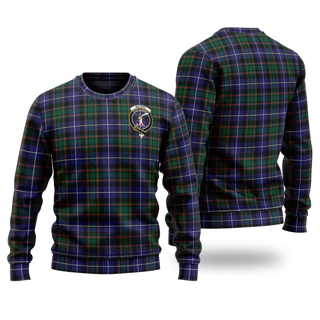 Clan MacRae Hunting Modern Tartan Christmas Ugly Sweater GK29 MacRae Hunting Modern Tartan Tartan Sweater   