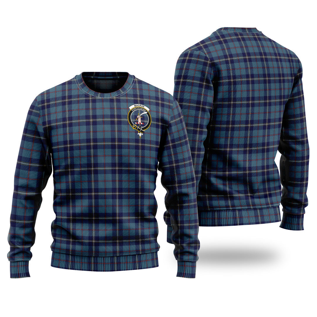 Clan MacRaes Of America Tartan Christmas Ugly Sweater UN41 MacRaes Of America Tartan Tartan Sweater   