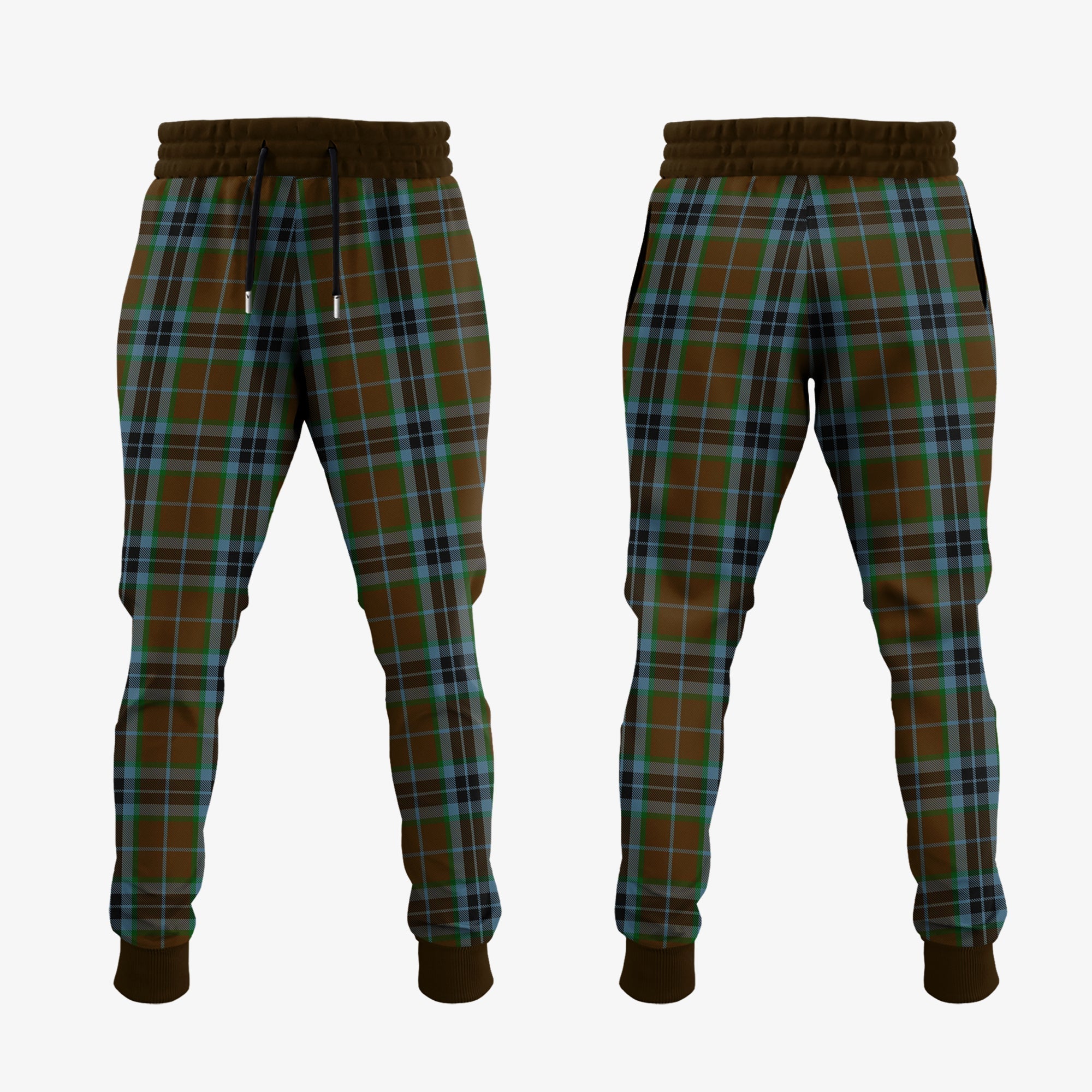 Clan MacTavish Hunting Tartan Crest Jogger Sweatpants NH61 Clan MacTavish Tartan Today   