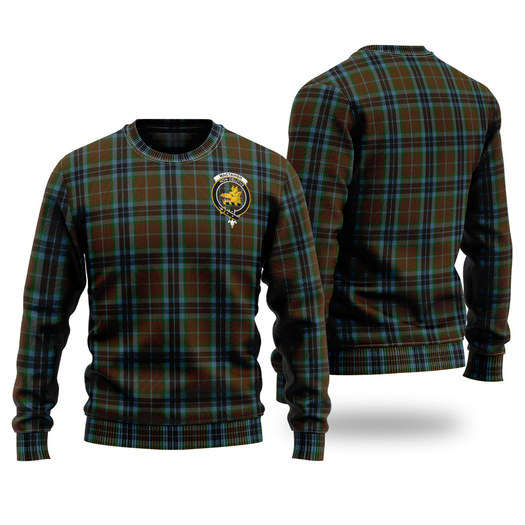 Clan MacTavish Hunting Tartan Christmas Ugly Sweater KI89 MacTavish Hunting Tartan Tartan Sweater   