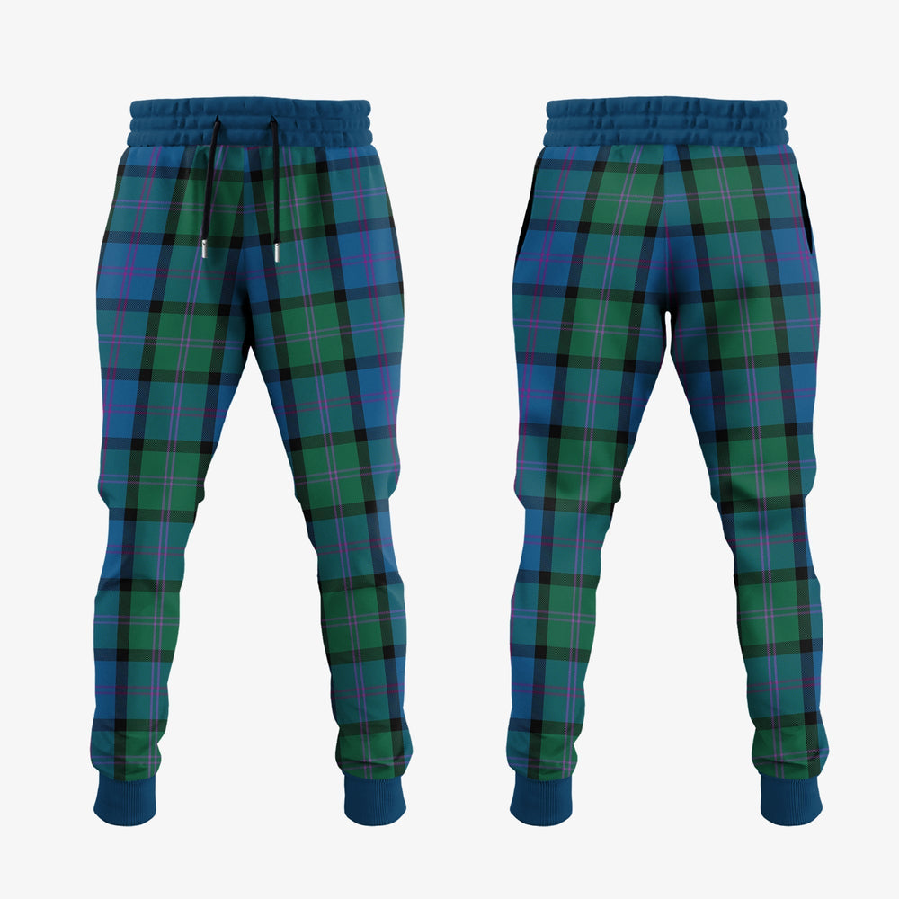 Clan MacThomas Tartan Crest Jogger Sweatpants AY50 Clan MacThomas Tartan Today   