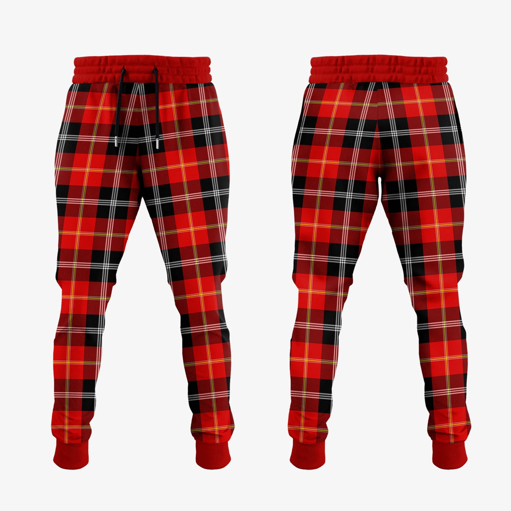 Clan Majoribanks Tartan Crest Jogger Sweatpants EJ81  Tartan Today   