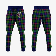Clan Malcolm Tartan Crest Jogger Sweatpants UL75 Clan Malcolm Tartan Today   