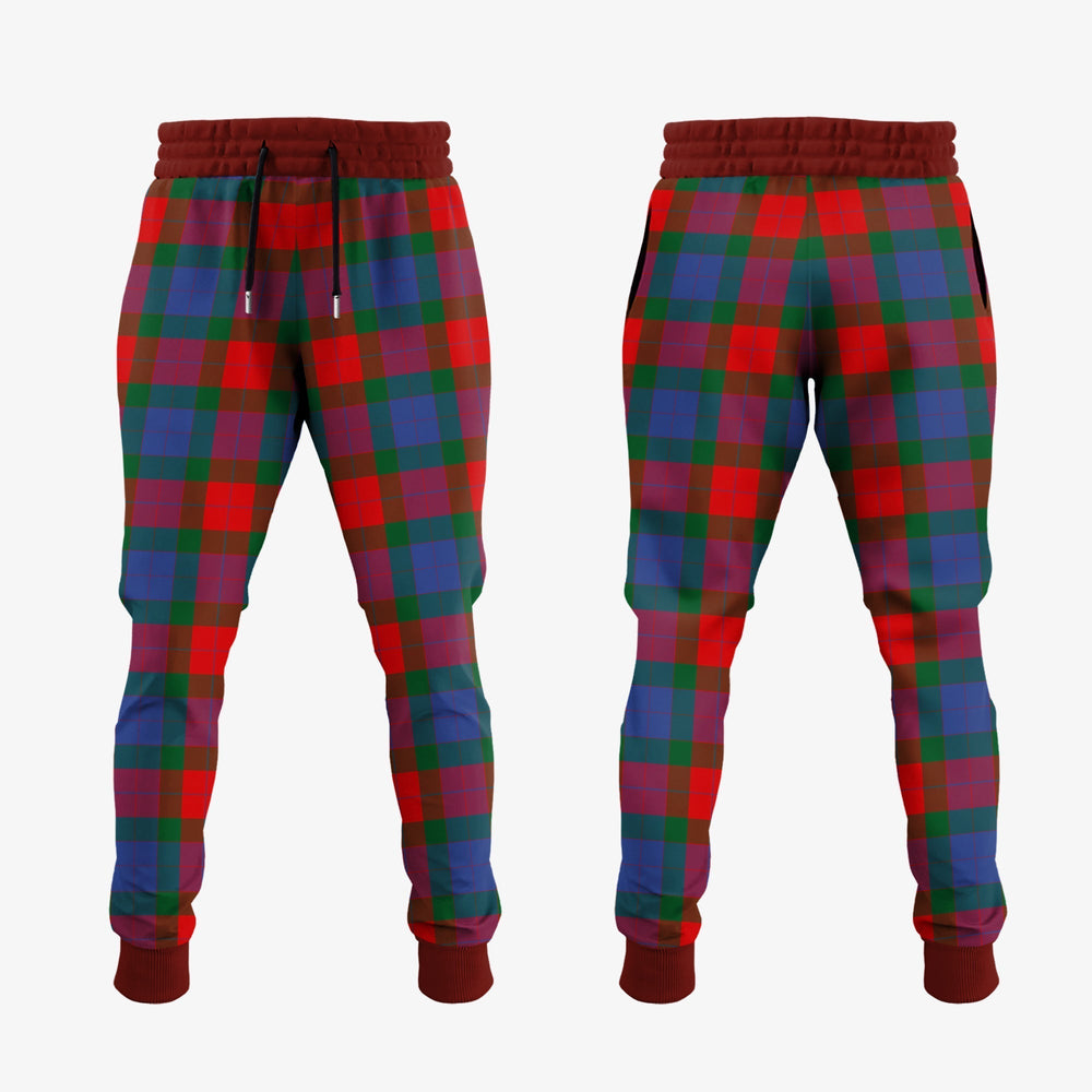 Clan Mar Tartan Crest Jogger Sweatpants UL91 Clan Mar Tartan Today   