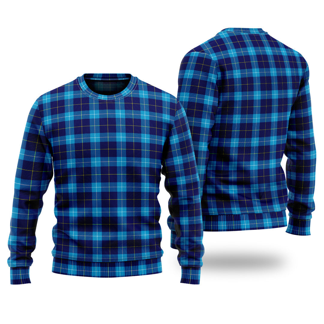 Clan McKerrell Tartan Christmas Ugly Sweater NX50 McKerrell Tartan Tartan Sweater   