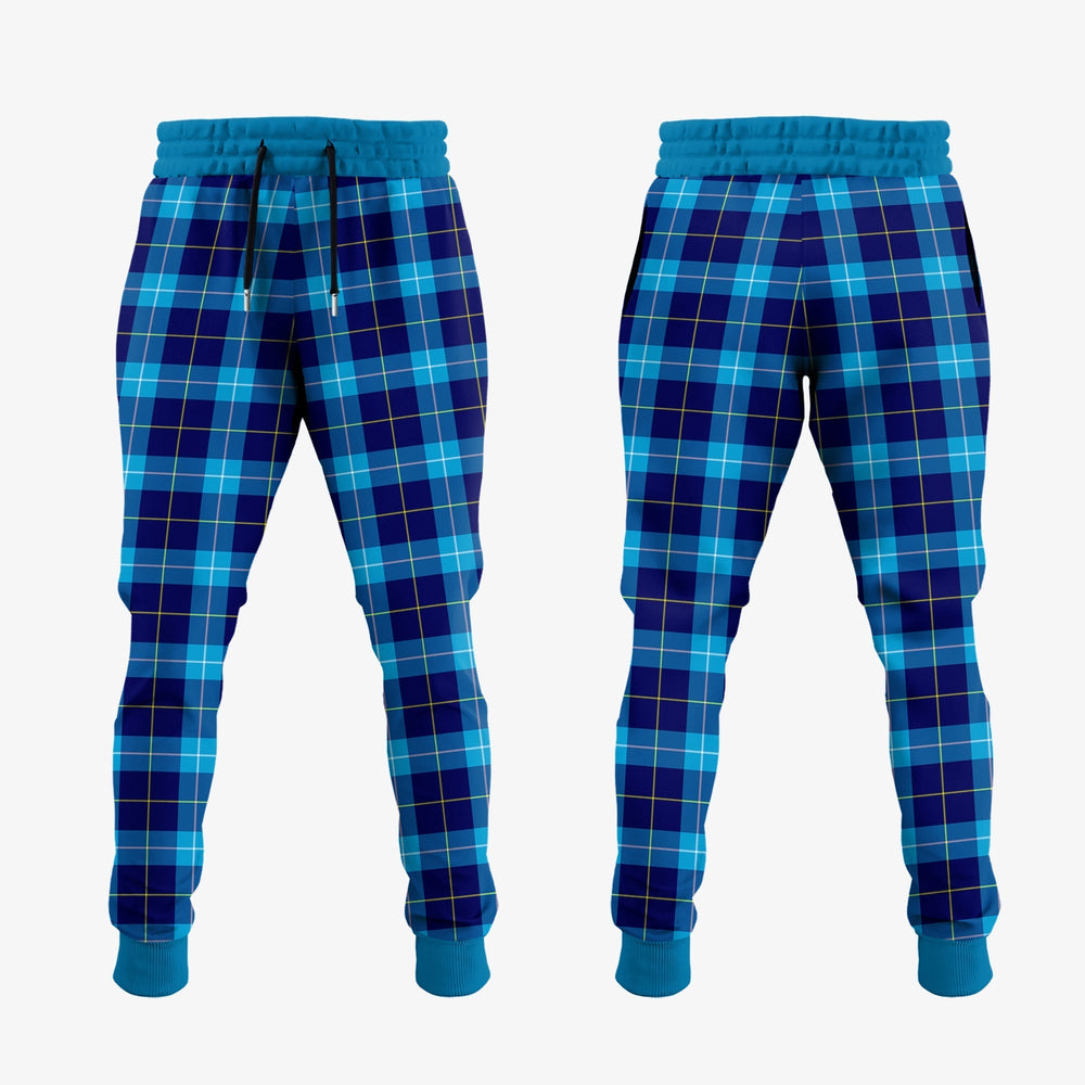 Clan McKerrell Tartan Crest Jogger Sweatpants JU89 Clan Kerr Tartan Today   