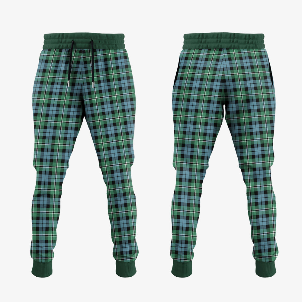 Clan Melville Ancient Tartan Crest Jogger Sweatpants HP77 Clan Melville Tartan Today   