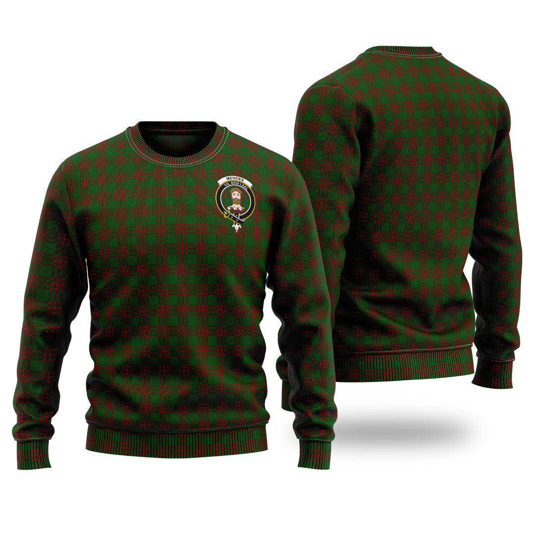 Clan Menzies Tartan Christmas Ugly Sweater DX33 Menzies Tartan Tartan Sweater   