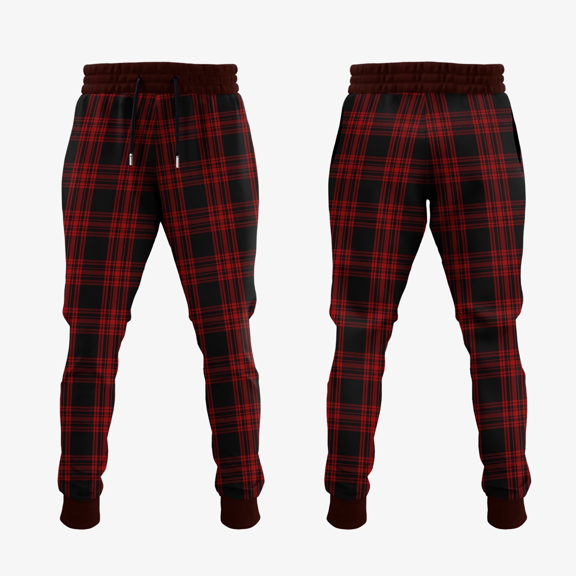 Clan Menzies Hunting Tartan Crest Jogger Sweatpants ZJ21 Clan Menzies Tartan Today   
