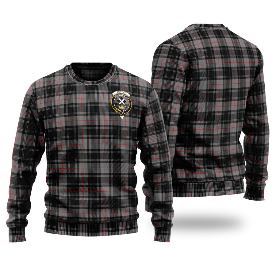 Clan Moffat Modern Tartan Christmas Ugly Sweater JA36 Moffat Modern Tartan Tartan Sweater   