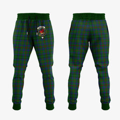 Clan Moncrieff Of Atholl Tartan Crest Jogger Sweatpants CS29  Tartan Today   