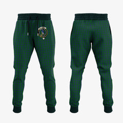 Clan Montgomery Tartan Crest Jogger Sweatpants RG92 Clan Montgomery Tartan Today   