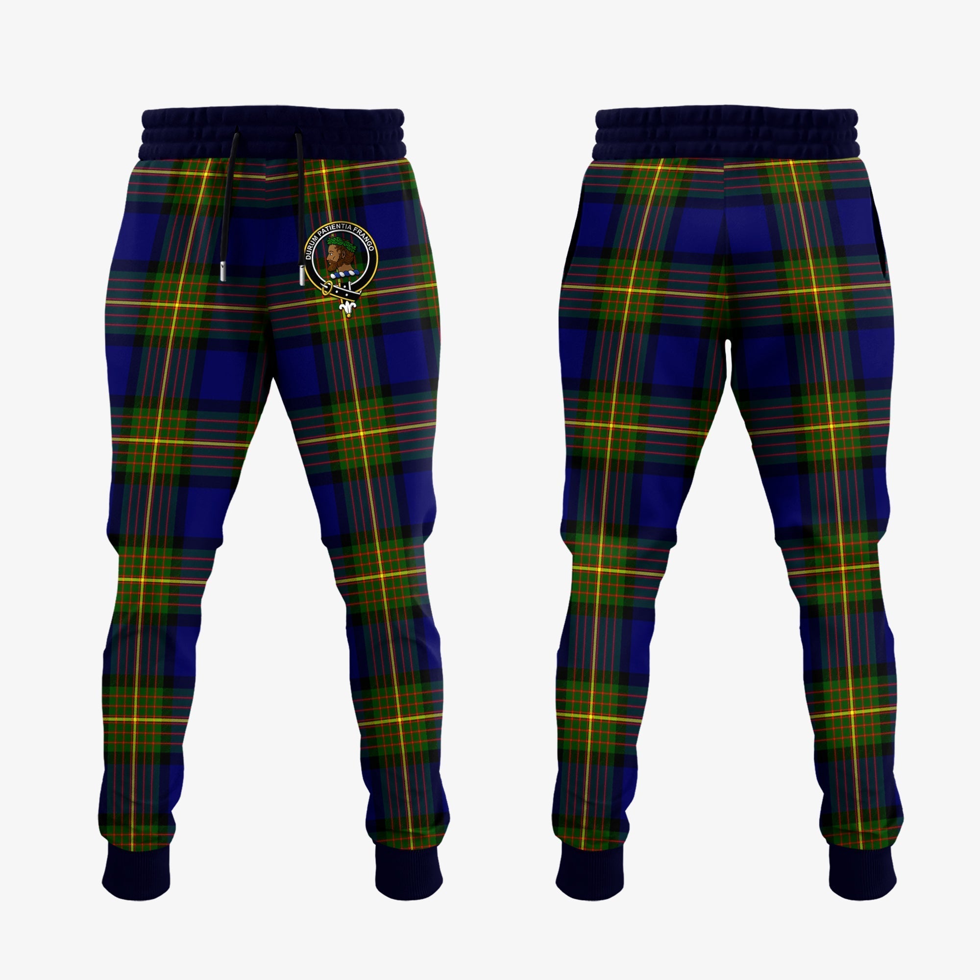 Clan Moore Tartan Crest Jogger Sweatpants CT14  Tartan Today   