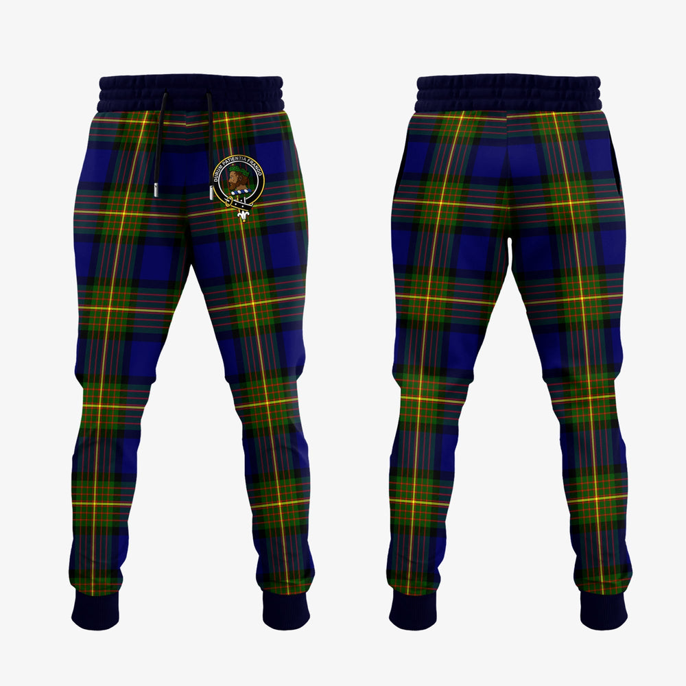 Clan Moore Tartan Crest Jogger Sweatpants CT14  Tartan Today   