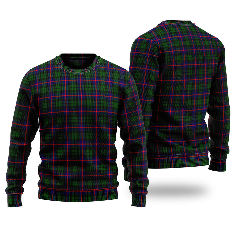 Clan Morrison Modern Tartan Christmas Ugly Sweater PC50 Morrison Modern Tartan Tartan Sweater   