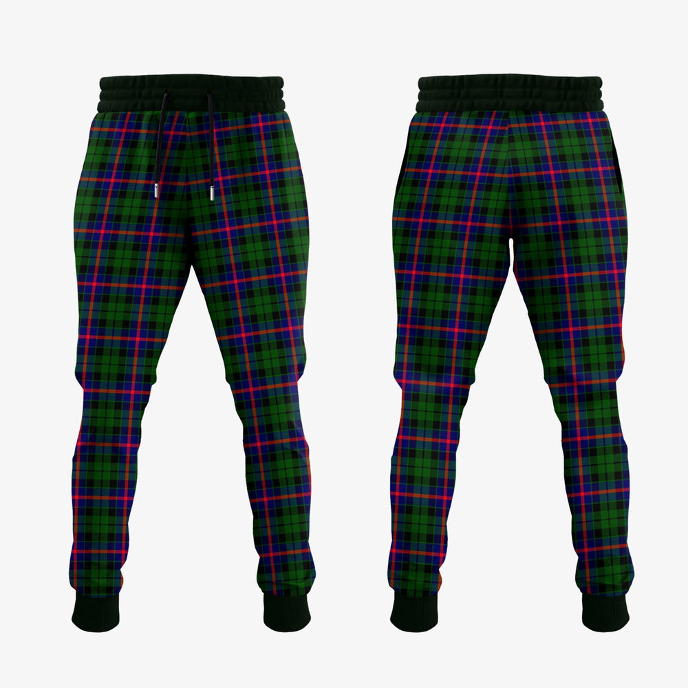Clan Morrison Modern Tartan Crest Jogger Sweatpants AO50 Clan Morrison Tartan Today   
