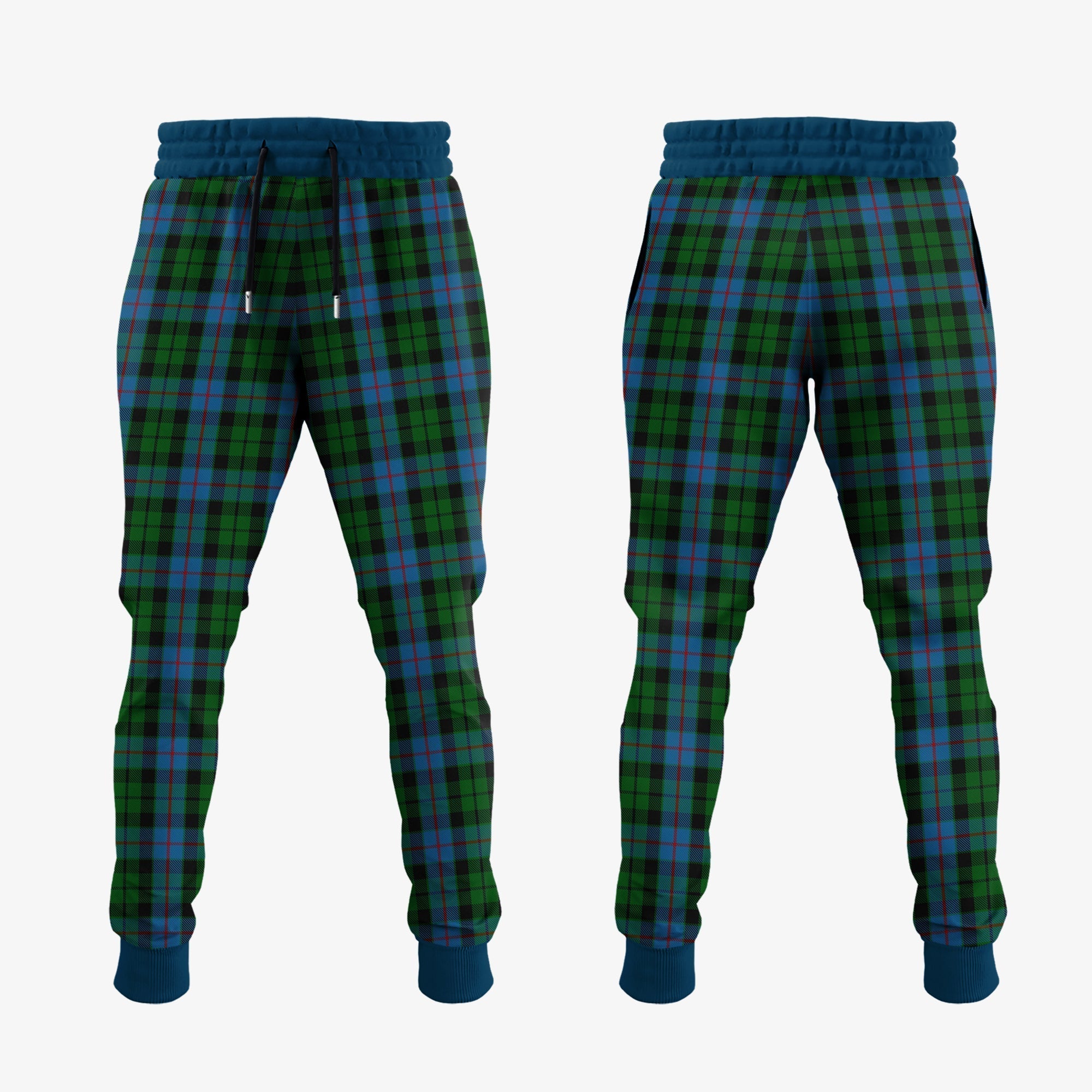 Clan Morrison Society Tartan Crest Jogger Sweatpants UV94 Clan Morrison Tartan Today   