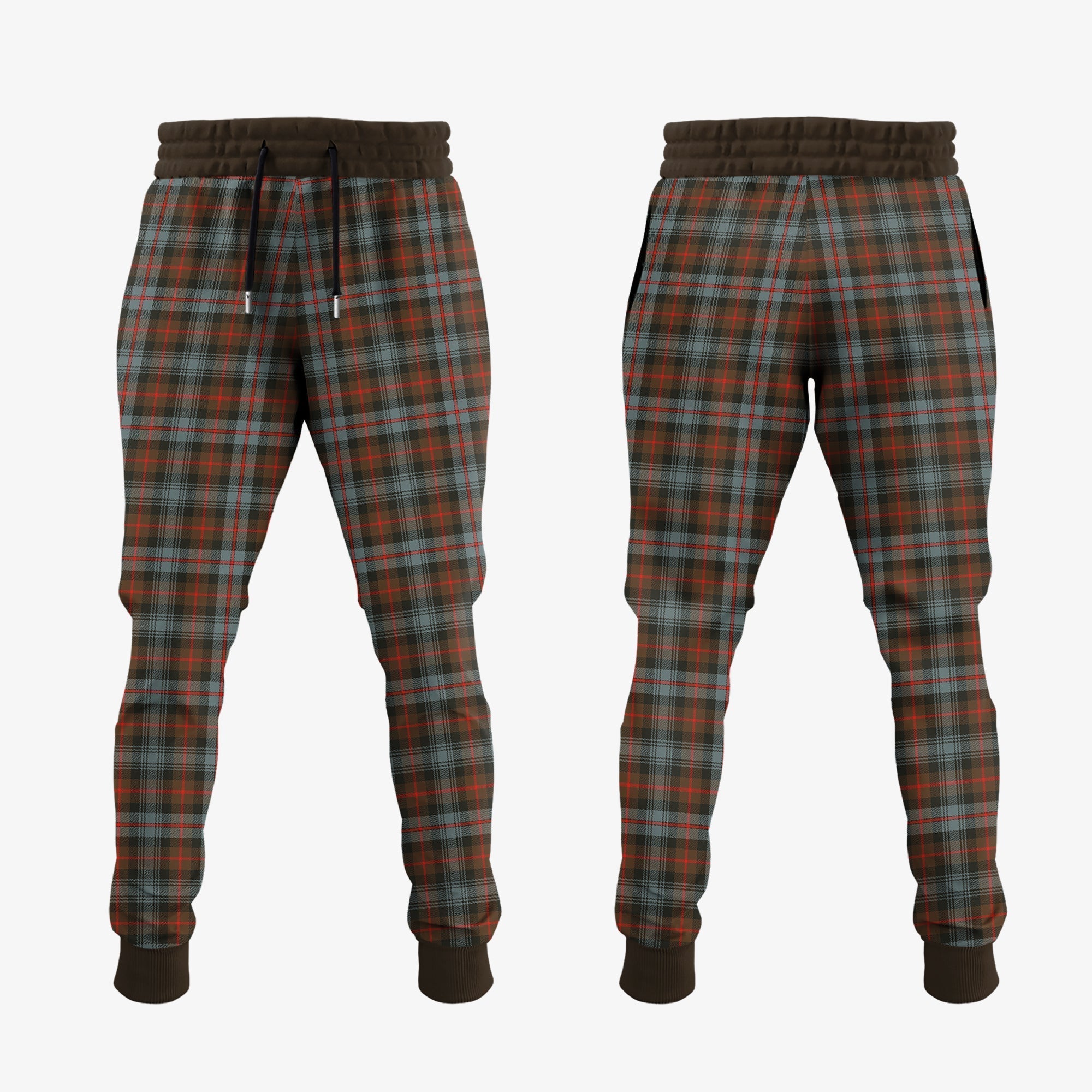 Clan Murray Of Atholl Weathered Tartan Crest Jogger Sweatpants OG19 Clan Murray Tartan Today   