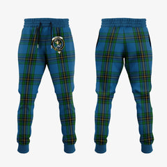 Clan Murray Of Elibank Tartan Crest Jogger Sweatpants UY44 Clan Murray Tartan Today   