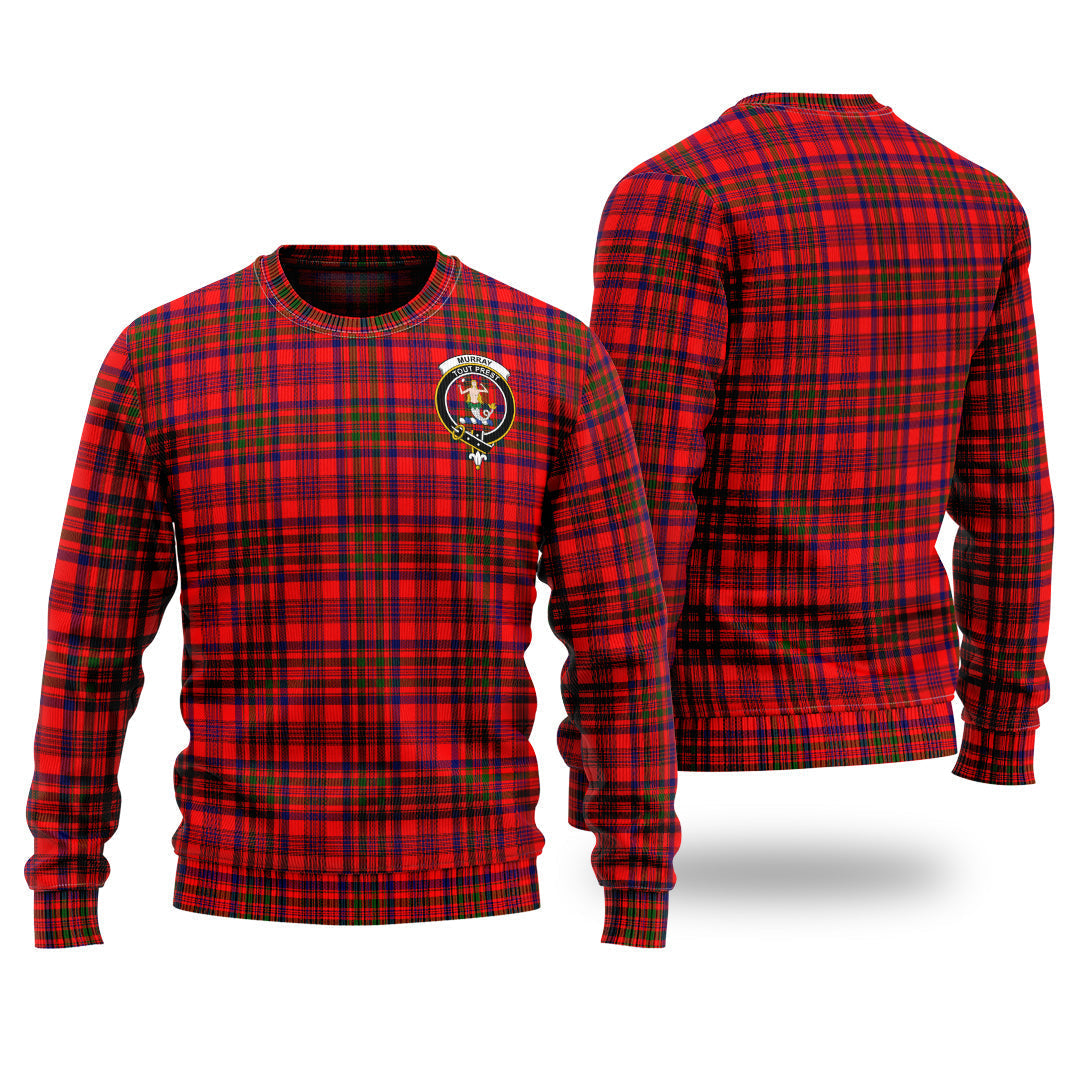 Clan Murray Of Tulloch Modern Tartan Christmas Ugly Sweater YM72 Murray Of Tulloch Modern Tartan Tartan Sweater   