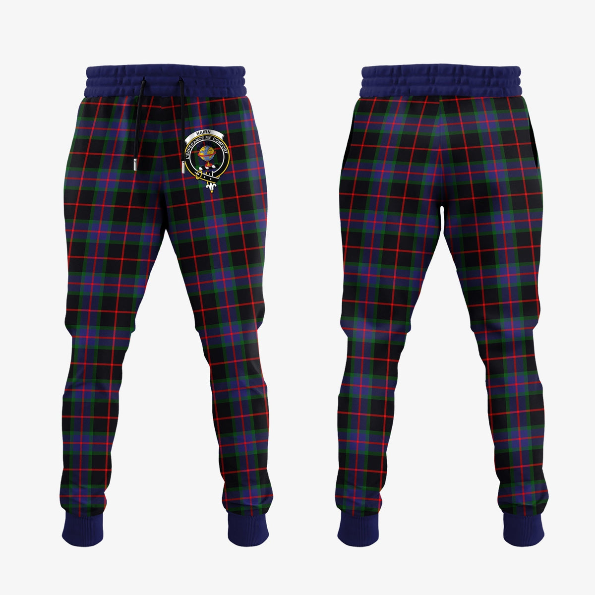 Clan Clan Nairn Tartan Crest Jogger Sweatpants OG56 Clan Nairn Tartan Today   