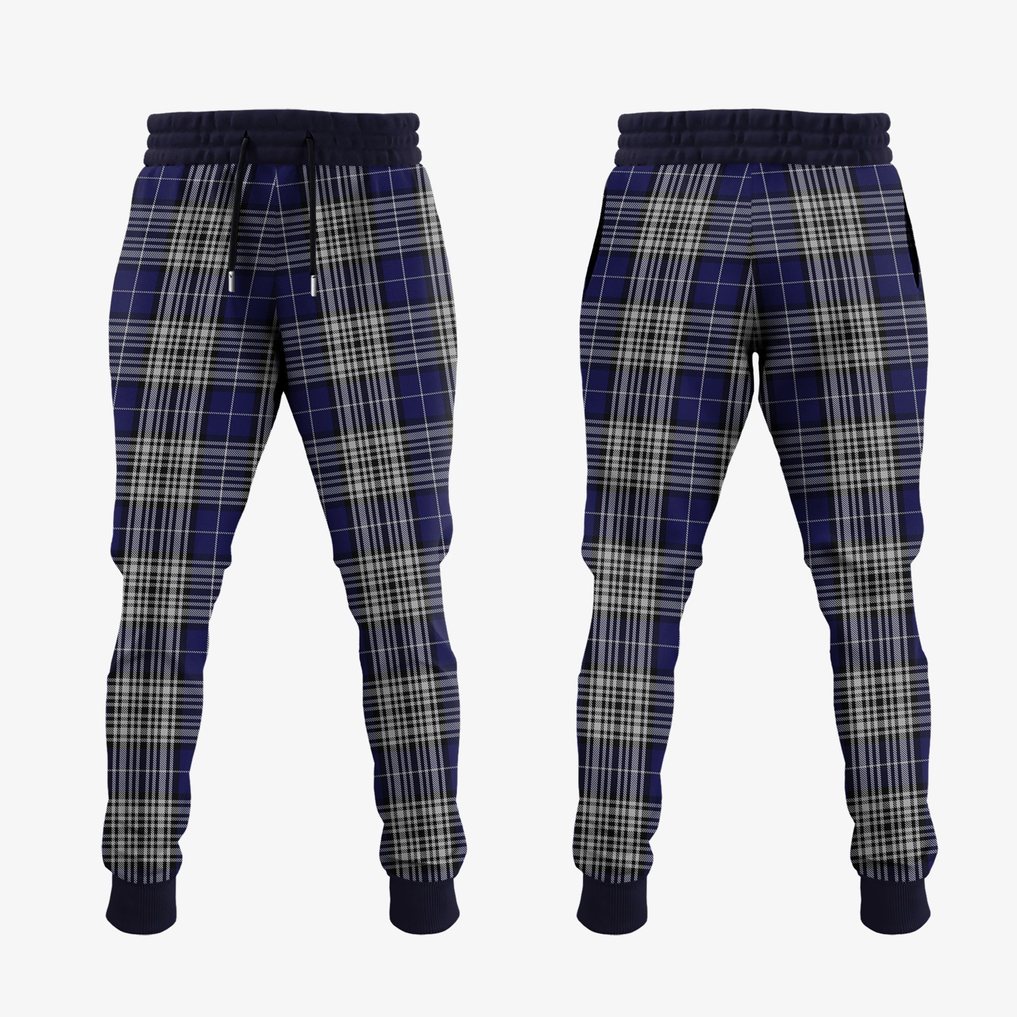 Clan Napier Tartan Crest Jogger Sweatpants EO90 Clan Napier Tartan Today   