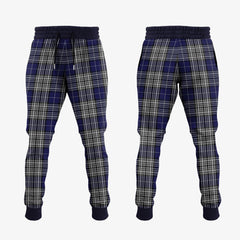 Clan Napier Tartan Crest Jogger Sweatpants EO90 Clan Napier Tartan Today   
