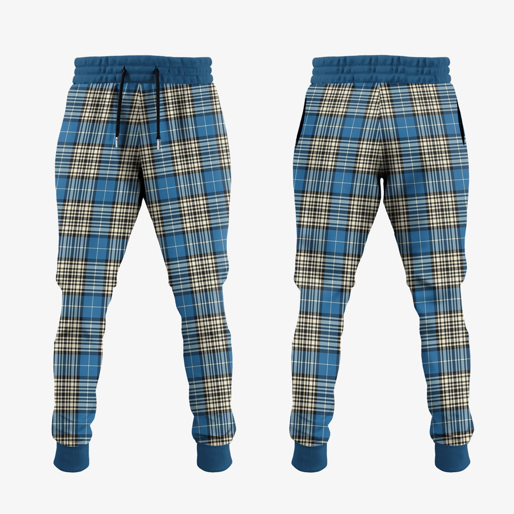 Clan Napier Ancient Tartan Crest Jogger Sweatpants IN85 Clan Napier Tartan Today   
