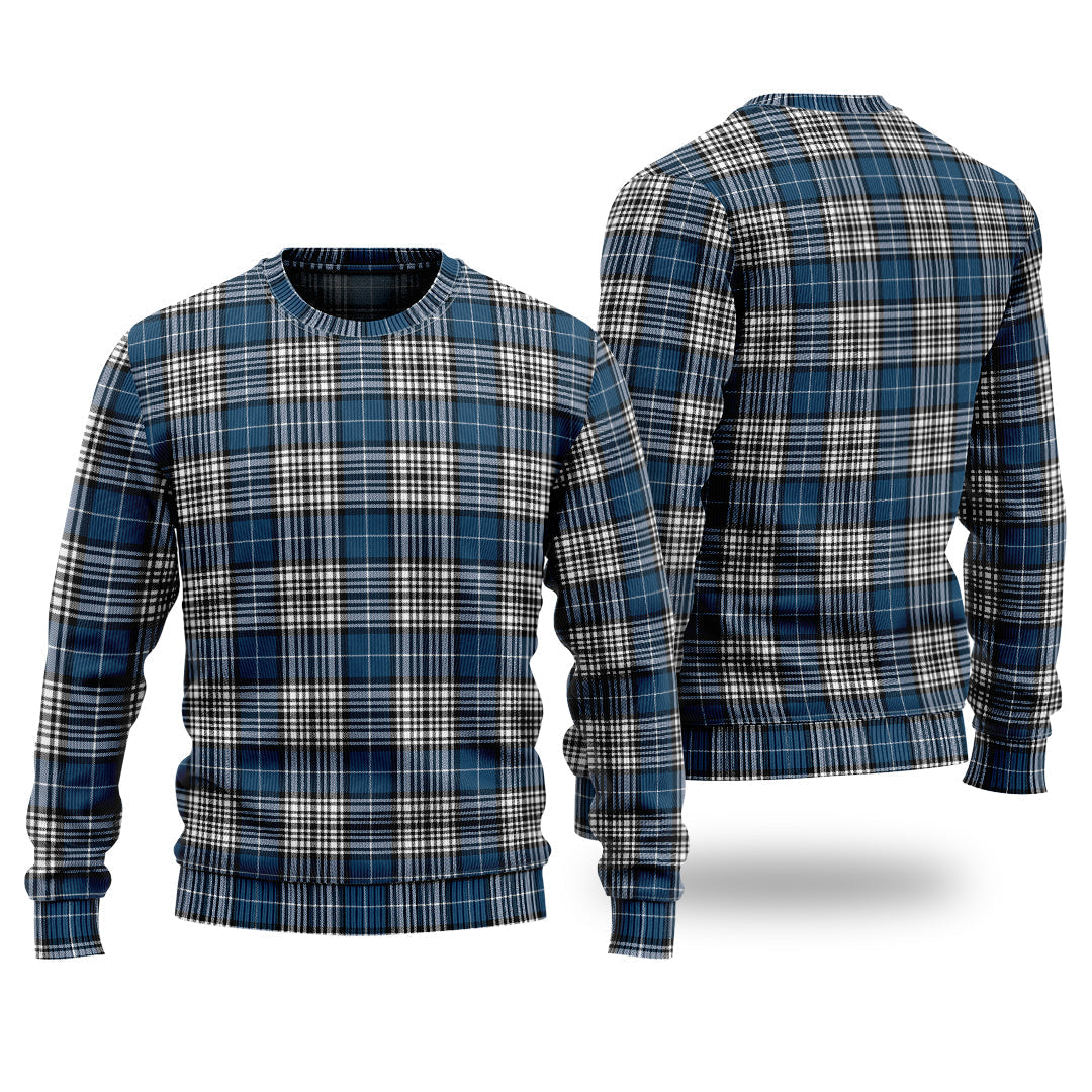 Clan Napier Modern Tartan Christmas Ugly Sweater JL83 Napier Modern Tartan Tartan Sweater   