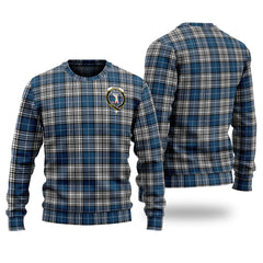 Clan Napier Modern Tartan Christmas Ugly Sweater JL83 Napier Modern Tartan Tartan Sweater   