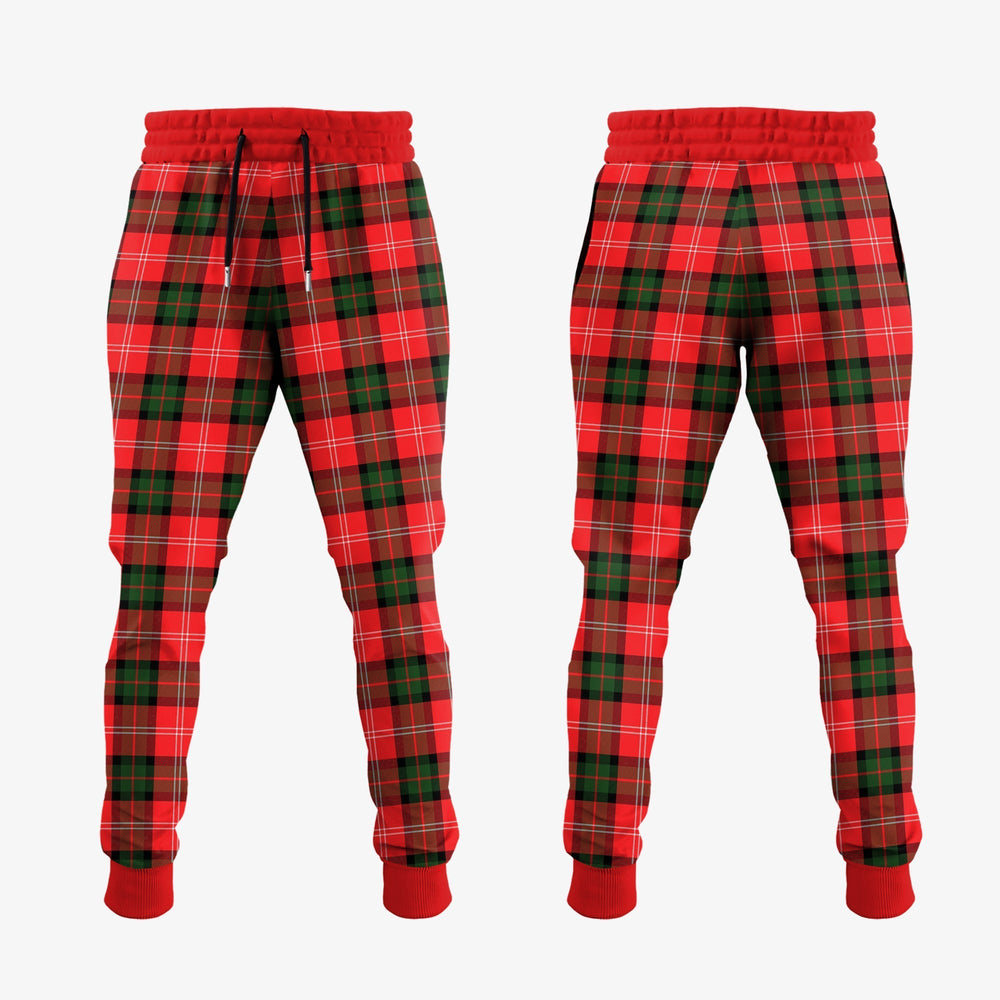 Clan Nesbitt Modern Tartan Crest Jogger Sweatpants WW85 Clan Nesbitt Tartan Today   