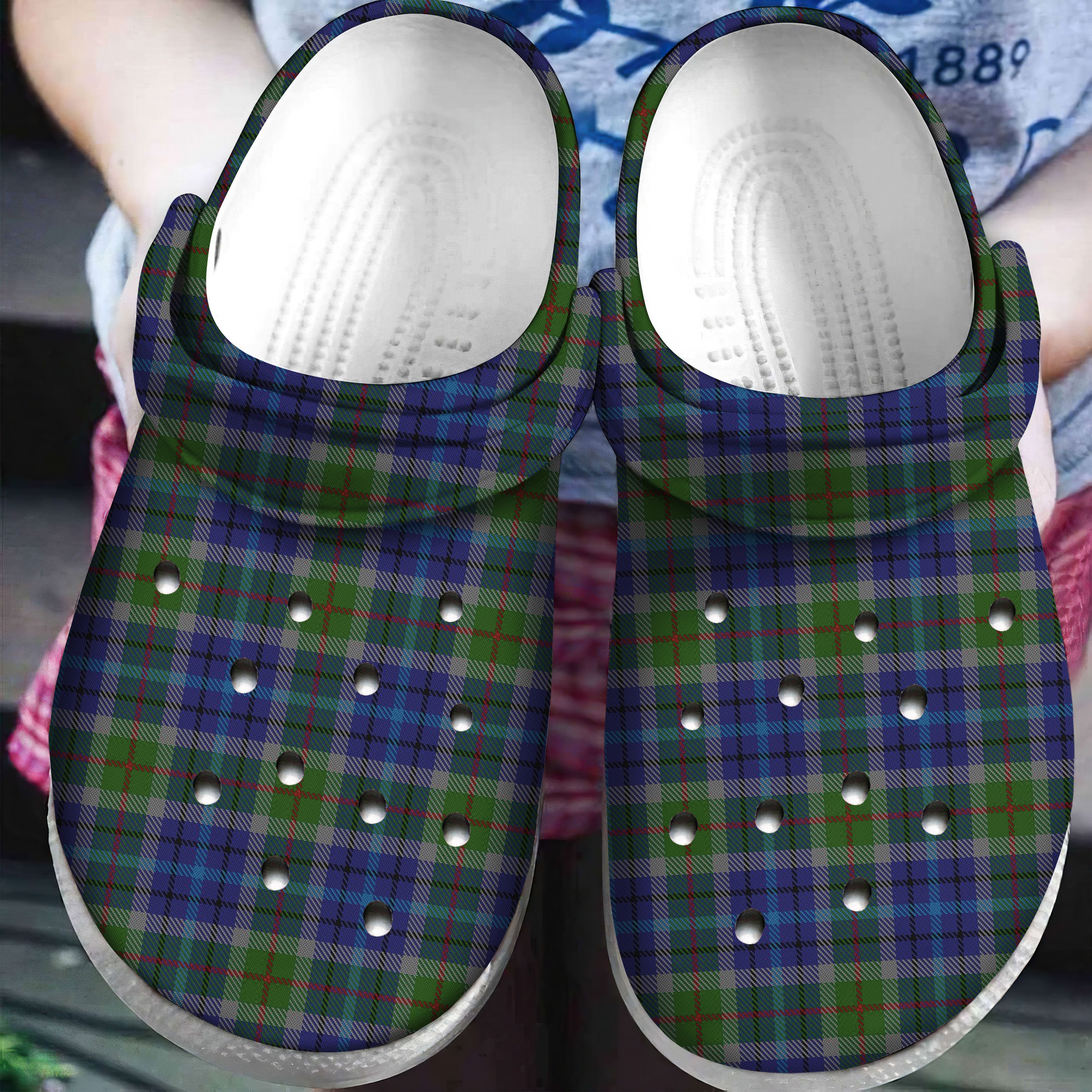 Rich Maloney Tartan Crest Clogs Classic