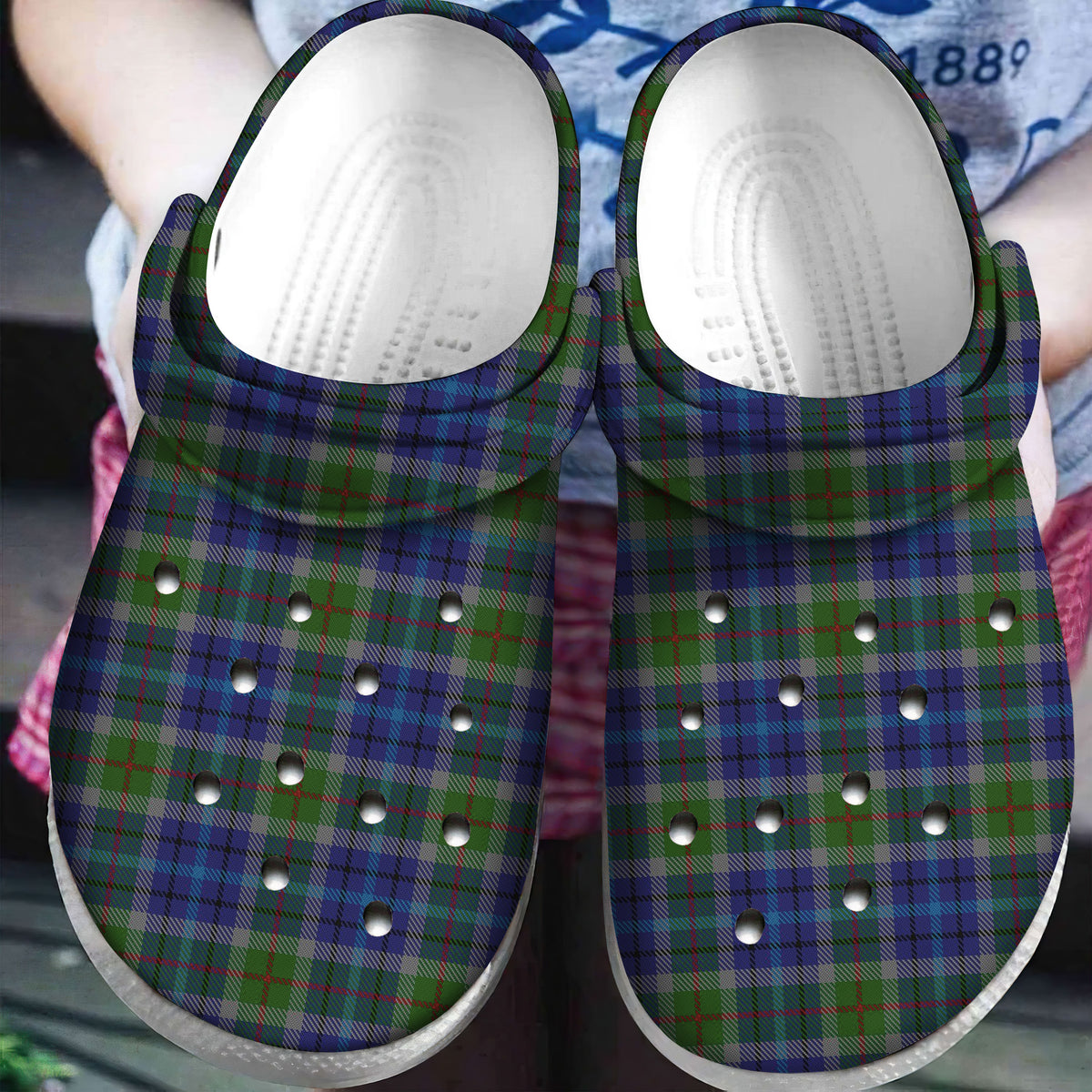 Rich Maloney Tartan Crest Clogs Classic