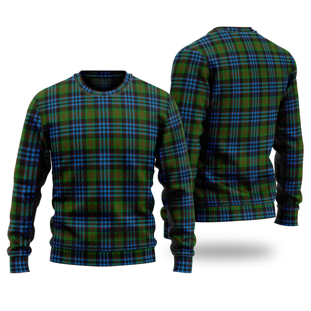 Clan Newlands Of Lauriston Tartan Christmas Ugly Sweater AJ43 Newlands Of Lauriston Tartan Tartan Sweater   