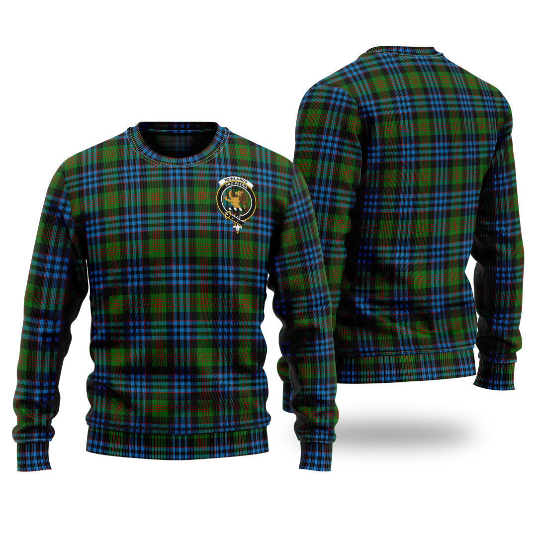 Clan Newlands Of Lauriston Tartan Christmas Ugly Sweater AJ43 Newlands Of Lauriston Tartan Tartan Sweater   