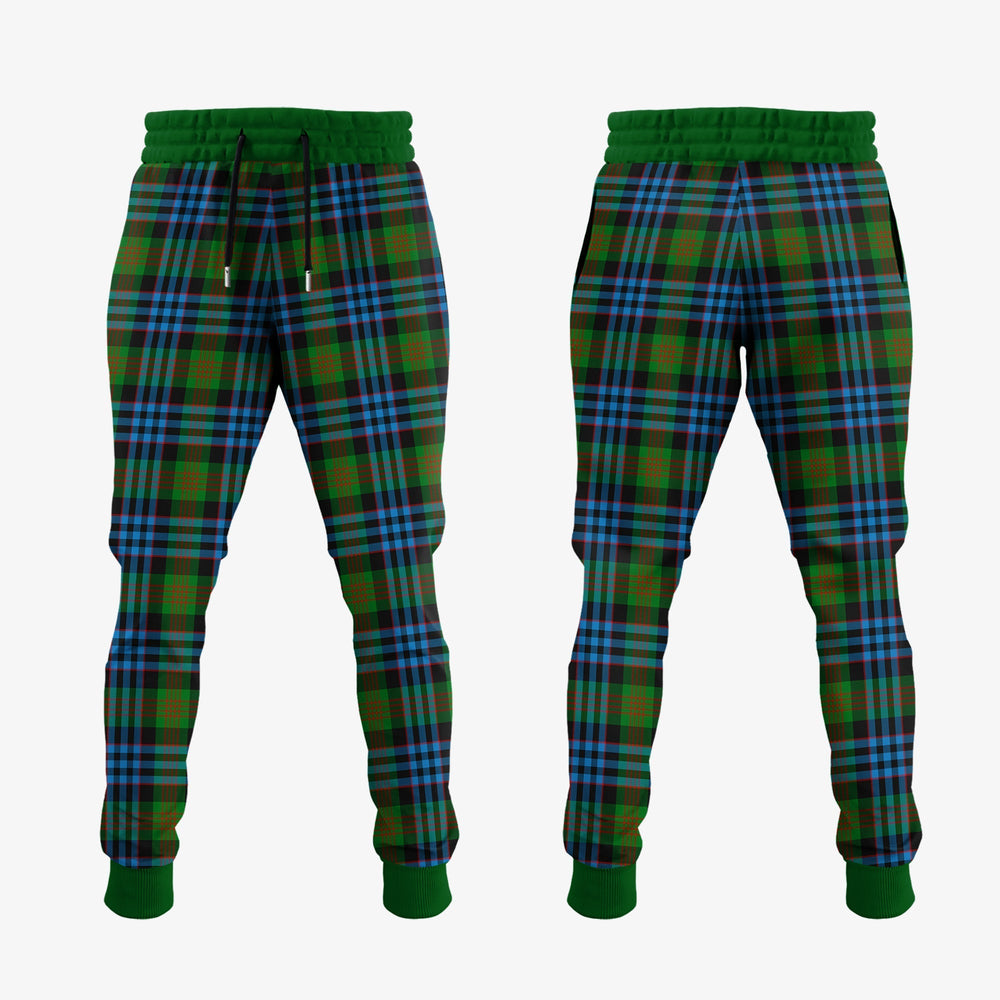 Clan Newlands Of Lauriston Tartan Crest Jogger Sweatpants QW33 Clan Newlands Tartan Today   