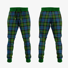 Clan Newlands Of Lauriston Tartan Crest Jogger Sweatpants QW33 Clan Newlands Tartan Today   