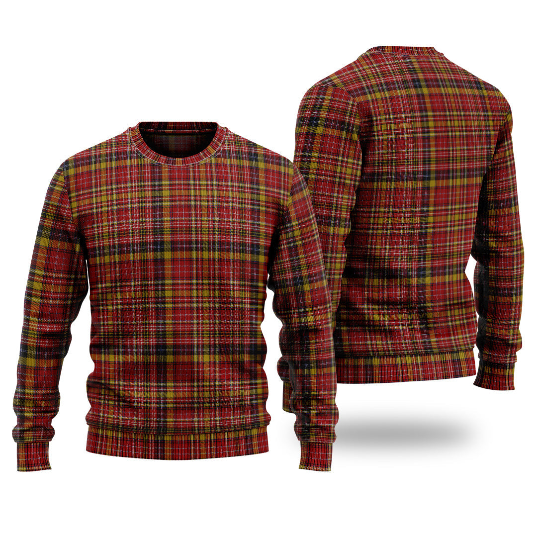 Clan Ogilvie (Ogilvy) Of Strathallan Tartan Christmas Ugly Sweater AV27 Ogilvie (Ogilvy) Of Strathallan Tartan Tartan Sweater   