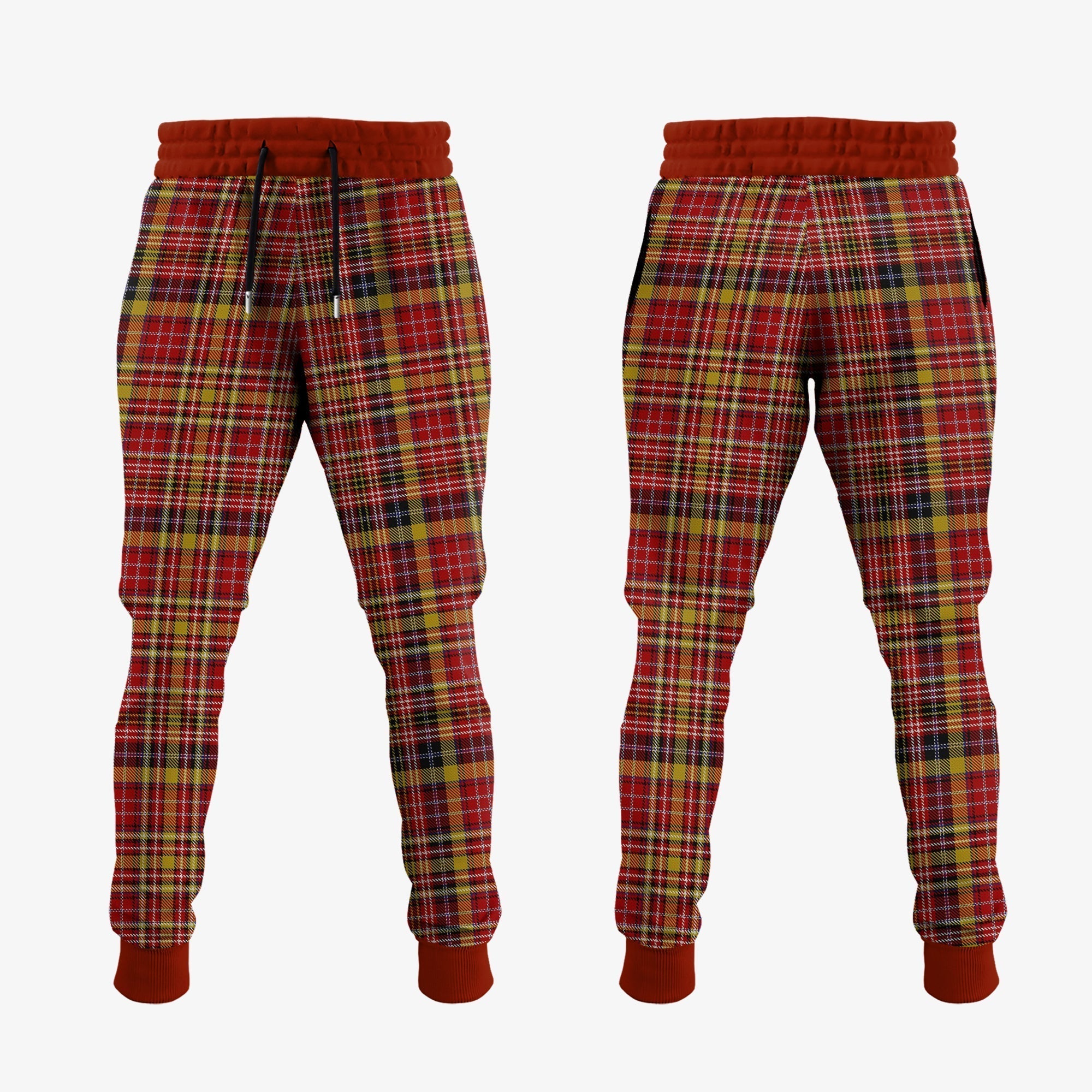 Clan Ogilvie (Ogilvy) Of Strathallan Tartan Crest Jogger Sweatpants LV96 Clan Ogilvie Tartan Today   