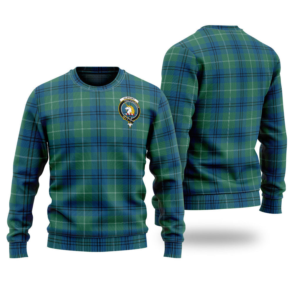 Clan Oliphant Ancient Tartan Christmas Ugly Sweater VN18 Oliphant Ancient Tartan Tartan Sweater   