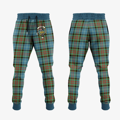 Clan Paisley Tartan Crest Jogger Sweatpants
