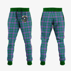 Clan Pitcairn Hunting Tartan Crest Jogger Sweatpants JA14 Clan Pitcairn Tartan Today   