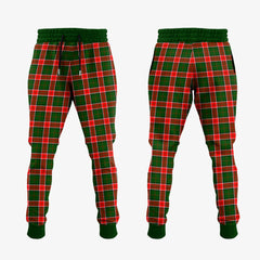 Clan Pollock Modern Tartan Crest Jogger Sweatpants GU92 Clan Pollock Tartan Today   