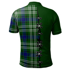 Clan Purves Tartan Polo Shirt - Lion Rampant And Celtic Thistle Style CE31 Purves Tartan Tartan Polo   