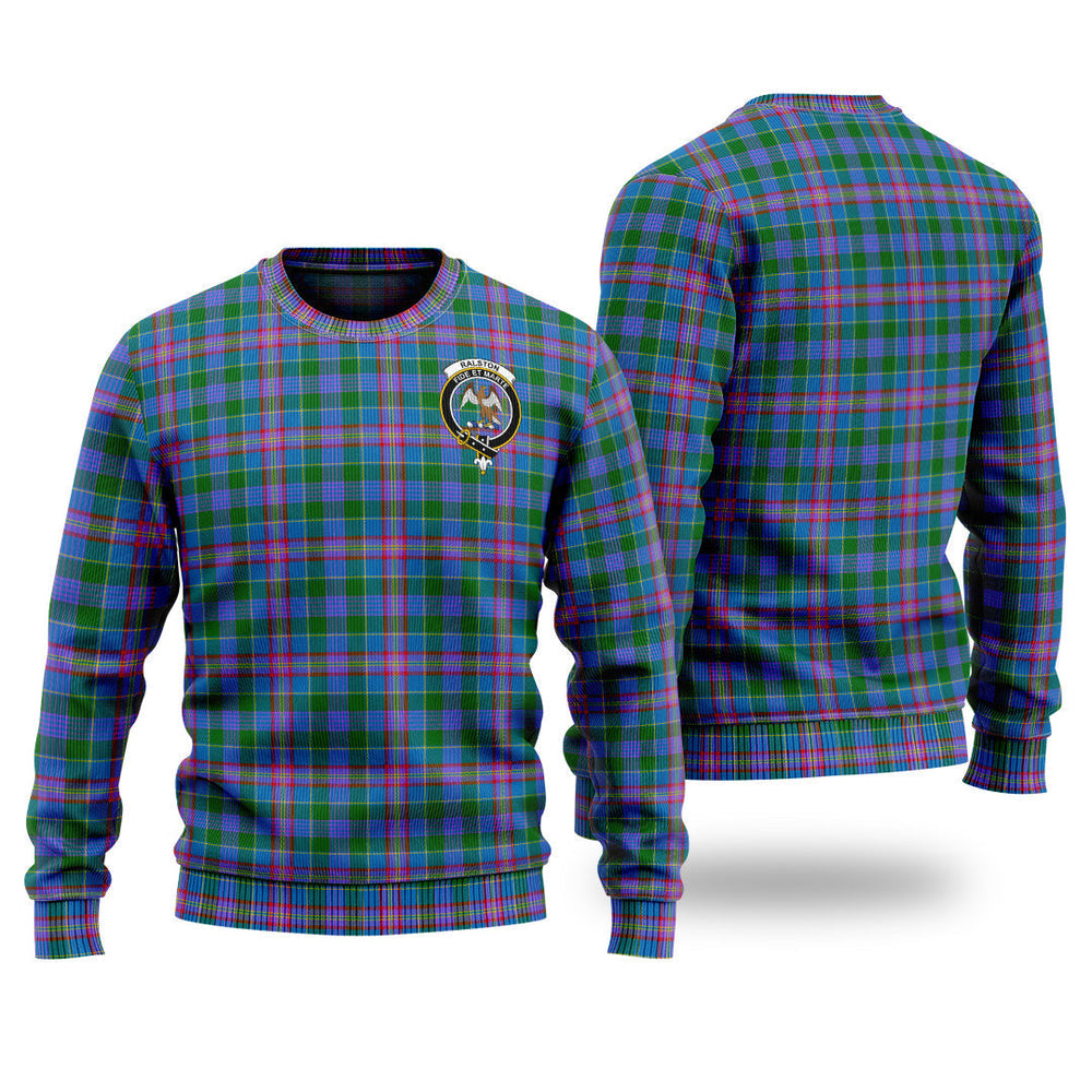 Clan Ralston Tartan Christmas Ugly Sweater EL88 Ralston Tartan Tartan Sweater   
