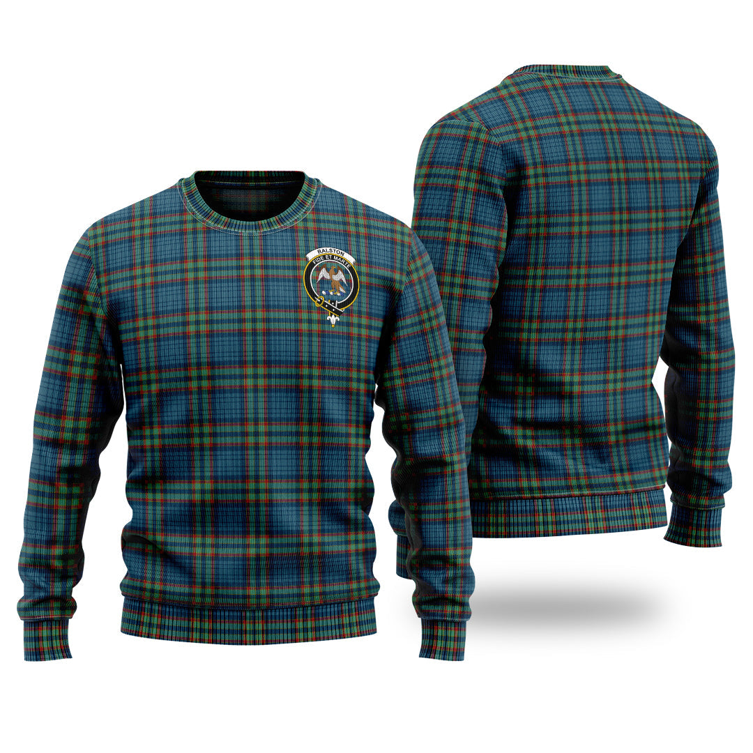 Clan Ralston UK Tartan Christmas Ugly Sweater YU12 Ralston UK Tartan Tartan Sweater   
