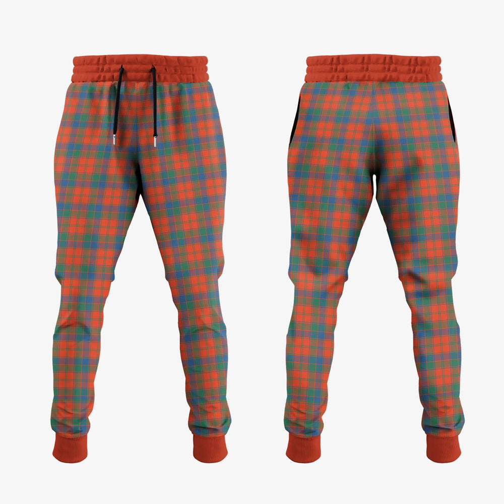 Clan Robertson Ancient Tartan Crest Jogger Sweatpants RZ18 Clan Robertson Tartan Today   