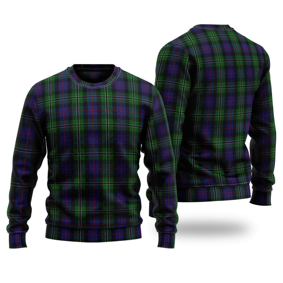 Clan Rose Hunting Tartan Christmas Ugly Sweater NL36 Rose Hunting Tartan Tartan Sweater   